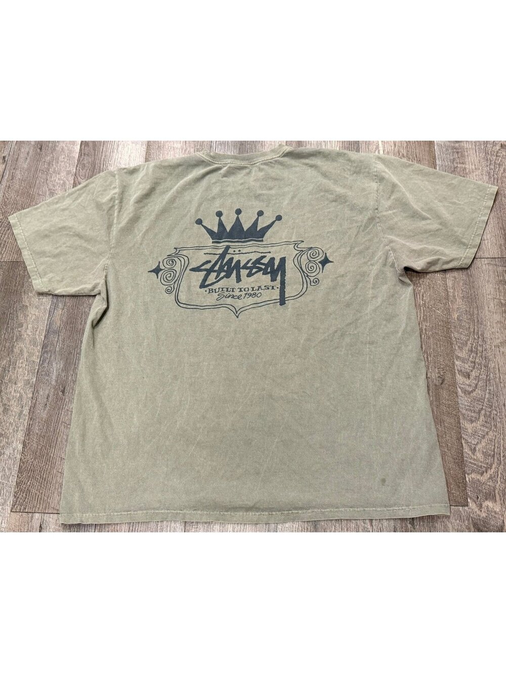Stussy Built To Last Shirt Size XL